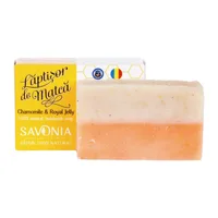 Sapun natural pentru fata maini si corp Musetel si Laptisor de Matca, 90g, Savonia