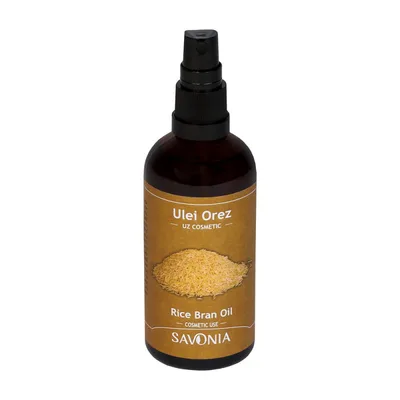 Ulei de orez pentru uz cosmetic, 100ml, Savonia