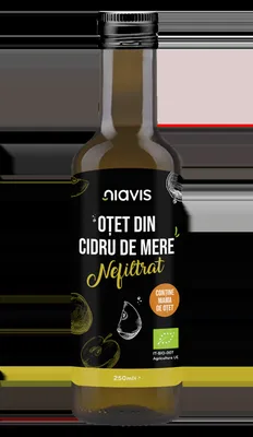 Otet din cidru de mere nefiltrat, 250ml, Niavis
