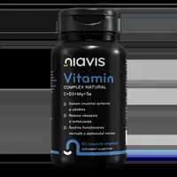 Complex natural Vitamin C + D3 + MG + SE, 60 capsule, Niavis