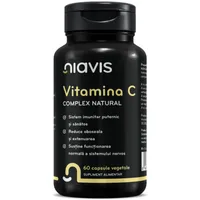Complex natural de Vitamina C, 60 capsule, Niavis