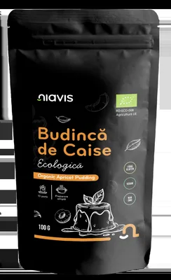 Budinca de caise fara gluten, 100g, Niavis