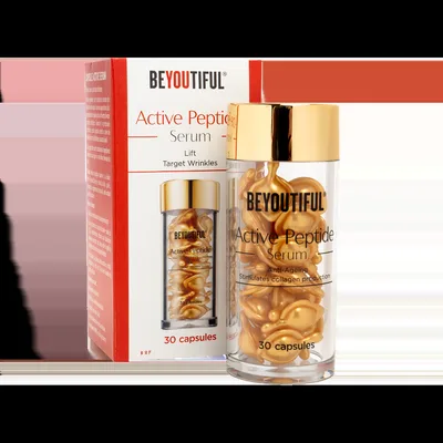 Ser pentru fata cu peptide, 30 capsule, Beyoutiful