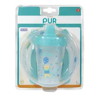 Set pentru masa bol cu tacamuri si cana verde +6, 1 bucata, PUR