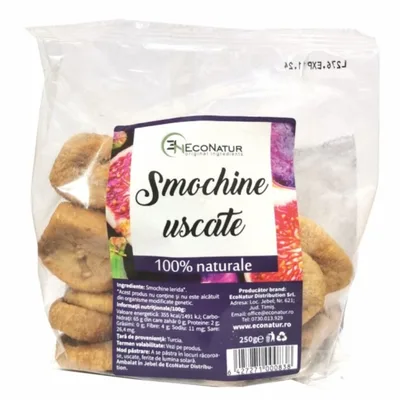 Smochine uscate, 500g, EcoNatur