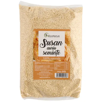 Seminte de susan auriu, 250g, EcoNatur