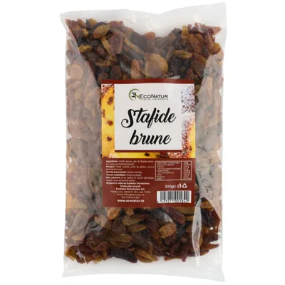 Stafide brune, 150g, EcoNatur