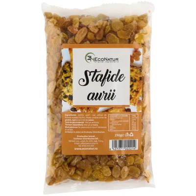 Stafide aurii, 150g, EcoNatur