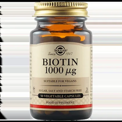 Biotina 1000mcg, 50 capsule, Solgar