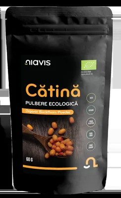 Catina Pulbere ecologica, 60g, Niavis
