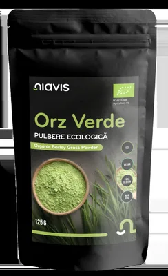 Orz verde Pulbere ecologica, 125g, Niavis