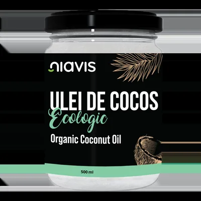 Ulei de cocos extravirgin ecologic, 220ml, Niavis