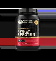 Pudra proteica proteine din zer  Gold Standard 100% Whey Capsuni, 780g, Optimum Nutrition