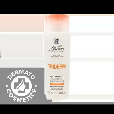 Sampon uleios pentru scalp delicat sau iritat Triderm, 200ml, Bionike