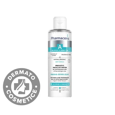 Apa micelara pentru piele extrem de sensibila Prebio-Sensilique A, 200ml, Pharmaceris