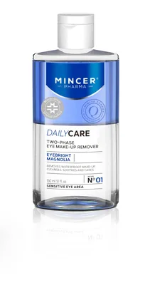 Demachiant bifazic pentru ochi si buze Daily Care 01, 150ml, Mincer Pharma