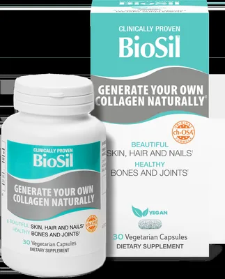 BioSil, 30 capsule vegetale, Bio Minerals