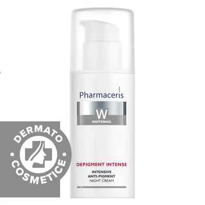 Crema de noapte anti-pigment cu efect de iluminare W, 50ml, Pharmaceris