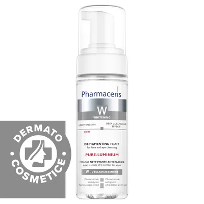 Spuma de curatare pentru fata si ochi W, 150ml, Pharmaceris