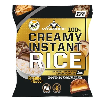 Creamy Instant Rice Praline, 1kg, Vitabolic