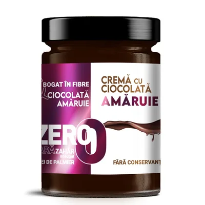 Crema cu ciocolata amaruie, 350g, Artisan Vita