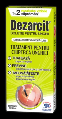Solutie pentru tratament ciuperca unghiei, 5ml, Dezarcit