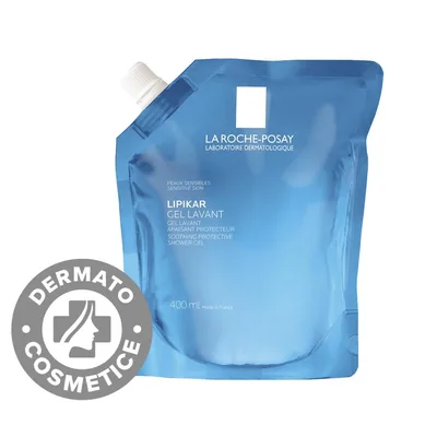 Gel de spalare Lipikar Refill, 400ml, La Roche-Posay