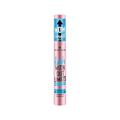 Mascara Lash Without Limits Extreme Lengthening & Volume 01 - Ultra Black, 13ml, Essence