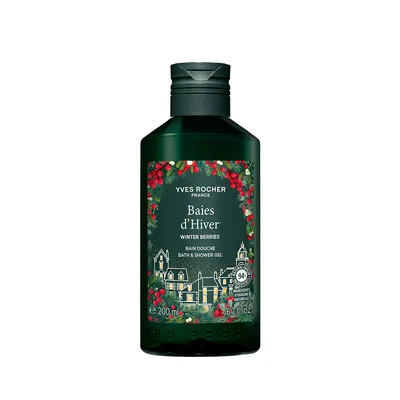 Gel de dus cu fructe rosii, 200ml, Yves Rocher