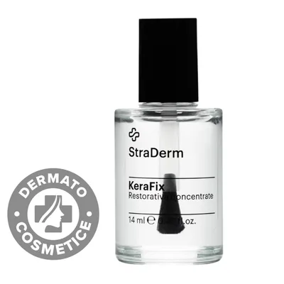 Concentrat reparator pentru unghii cu siliciu marin, 14ml, StraDerm