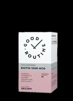 Biotin 1000mcg Good Routine, 30 capsule vegetale, Secom
