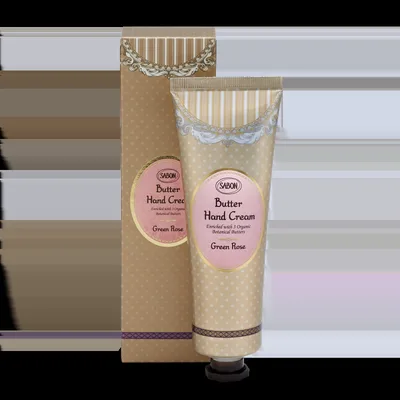 Crema de maini Green Rose, 30ml, Sabon