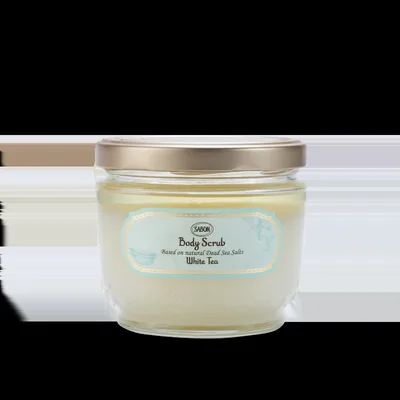 Exfoliant pentru corp White Tea, 320g, Sabon