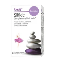 Silfide Complex de slabit forte, 60 capsule vegetale, Alevia