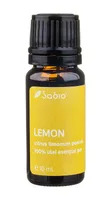 Ulei esential pur de lamaie (citrus limonum peel), 10ml, Sabio