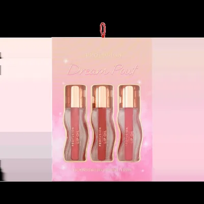 Set 3 uleiuri pentru buze, 3 x 2.3ml, Profusion Cosmetics