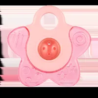 Jucarie de dentitie roz cu apa Star, 1 bucata, Canpol babies