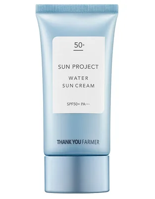 Crema cu factor de protectie SPF50+ Sun Project Water, 50ml, Thank You Farmer