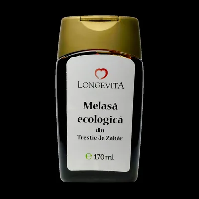 Melasa din trestie de zahar Eco, 170ml, Longevita