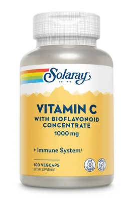 Solaray Vitamina C 1000mg, 30 capsule, Secom