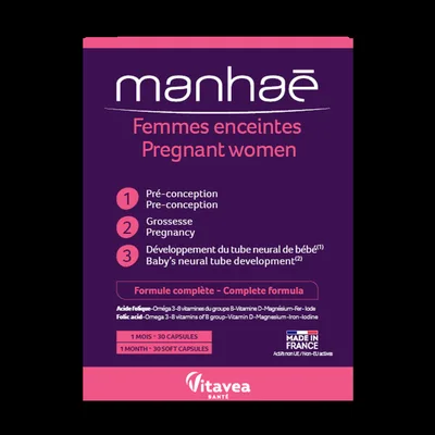Femmes Enceintes, 30 capsule, Manhae