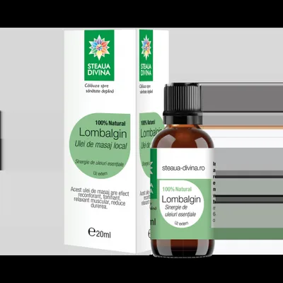Ulei Lombalgin, 20ml, Steaua Divina