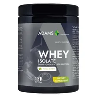 Pudra proteica cu aroma de vanilie Whey Isolate Protein, 908g, Adams Vision