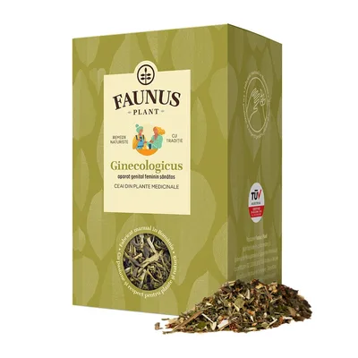 Ceai pentru sanatate intima Ginecologicus, 90g, Faunus Plant