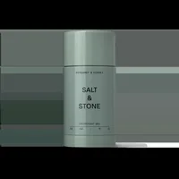 Deodorant pentru piele sensibila cu bergamot si hinoki, 75g, Salt & Stone