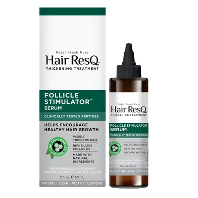 Ser tratament pentru indesirea si stimularea cresterii parului Petal Fresh Pure, 60ml, Hair ResQ