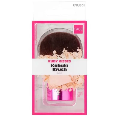 Pensula de machiaj Ruby Kisses Kabuki Brush, 1 bucata, Kiss