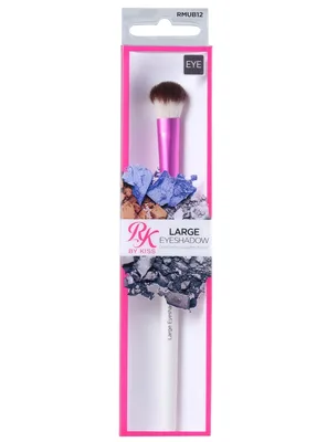 Pensula de machiaj mare pentru fard de ochi Ruby Kisses, 1 bucata, Kiss