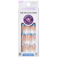Unghii false Impress Nails Snooze, 30 bucati, Kiss