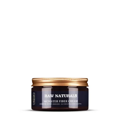 Crema de stilizare cu fixare ridicata Monster Fiber Cream, 100 ml, Raw Naturals